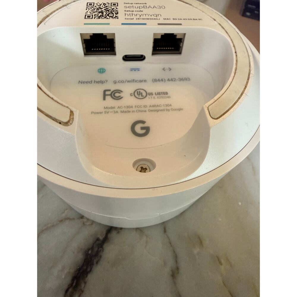 4 Pack Google WiFi Access Point Router Mesh Extenders AC 1304 - Picture 2 of 6
